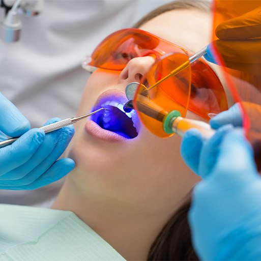 Cosmetic dental bonding is a fast, painless way to repair a variety of tooth flaws