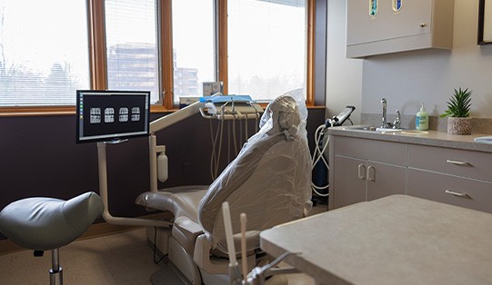 Dental treatment room