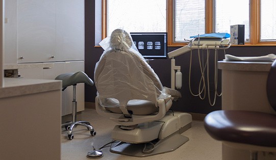 Modern dental treatment room